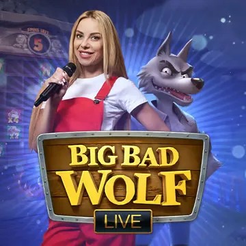 Big Bad Wolf Live online game logo by Playtech on spinanga2-gr.com